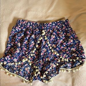 Cute floral shorts